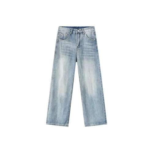 TEN MIRO Jeans Unisex Blue