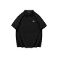 Black (Geometric Red Beans Chest Logo)