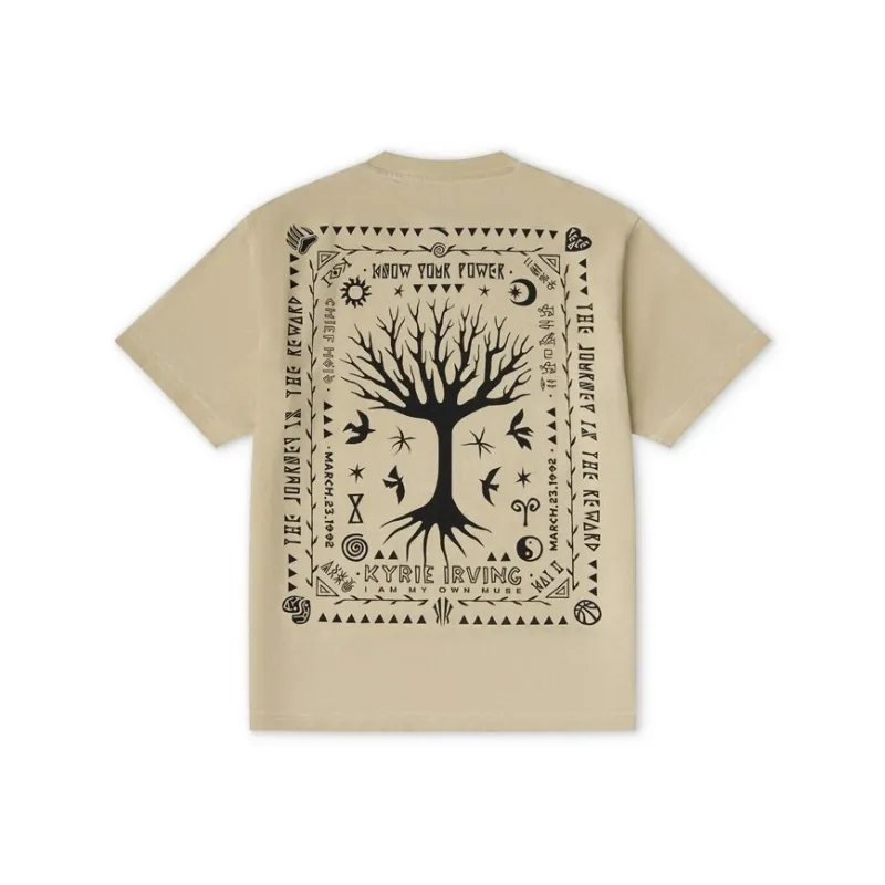 Anta Basketball Collection T Shirt Men's Beige-1