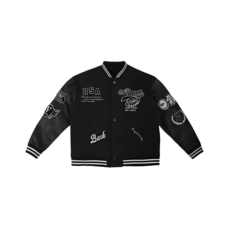 VLONE Baseball Jerseys Women's Black-0