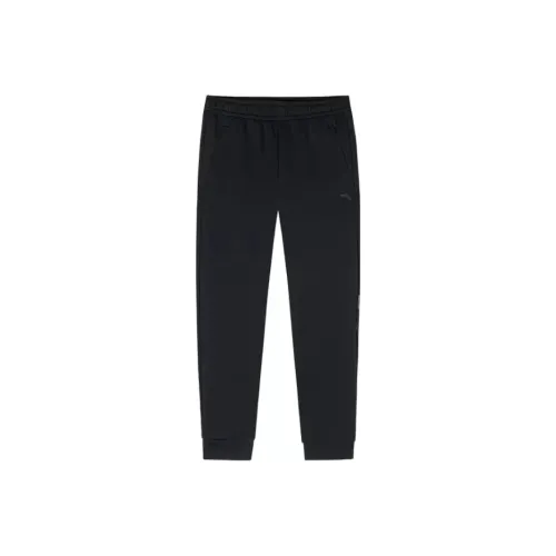 Anta All weather Knitted Sweatpants Men's Basic Black