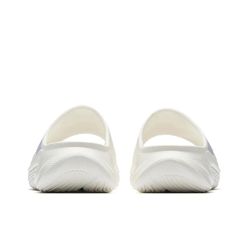 Anta Slip Resistant Slide Slippers Women's White Purple-3