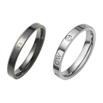 Daniel Wellington Alloy Rings Unisex