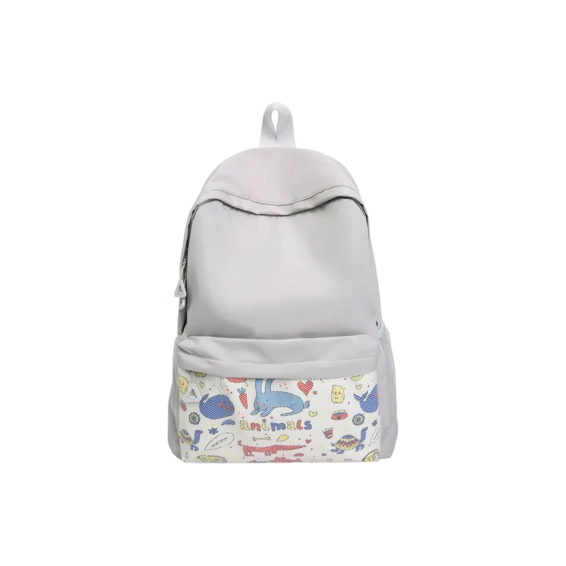 Parker Bear Nylon With Mesh Backpack Women's Multicolor-10