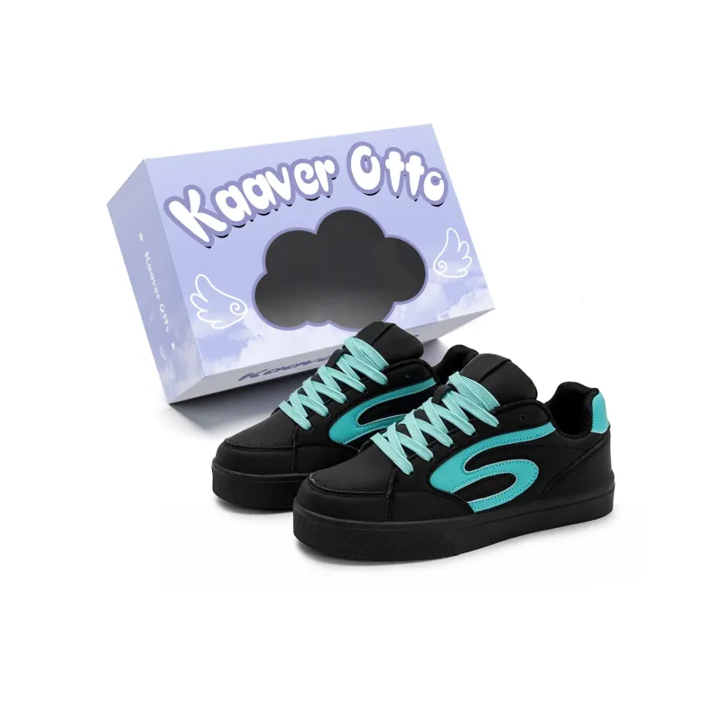 KAAVER OTTO Cushioning Abrasion Resistant Breathable Low Top Skateboard Shoes Unisex-17