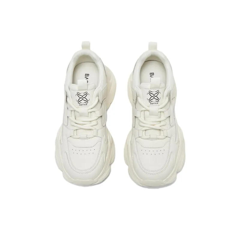 BASTO Slip Resistant Low Top Chunky Sneakers Women's-6