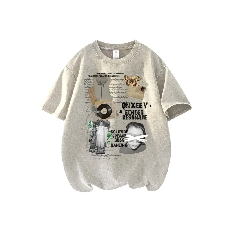 Qnxeey T Shirts Unisex-11