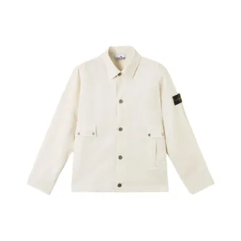 STONE ISLAND Jackets & Coats Men's Ivory