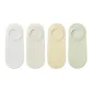 [4 Pack/7A Antibacterial Anti-Slip]White+Milk White+Yellow+Green