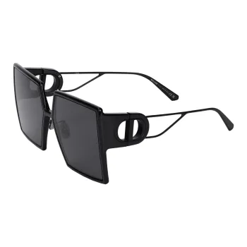 DIOR Plate Frame Square Sunglasses Women's