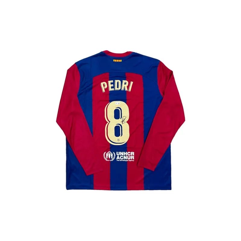 Three For Barcelona Team Jersey Exquisite Mounting, Outer Frame Approx. 65x85cm-1