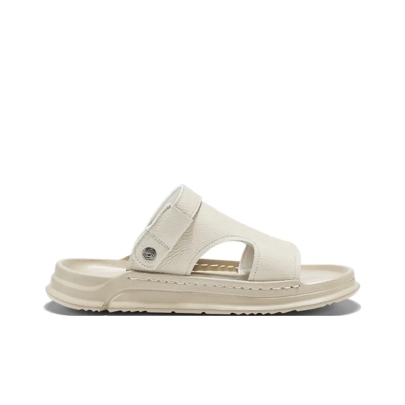 NANJIREN Beach Sandals Men Black/Beige-7