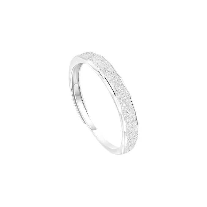 MGS Sterling Silver Rings Unisex-8