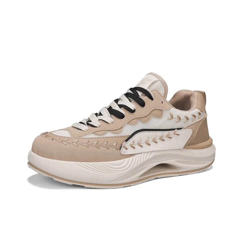 JIETEGONGYANG Slip Resistant And Abrasion Resistant Support Low Top Casual Shoes Men's-5