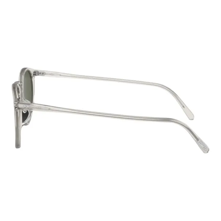 Oliver Peoples Acetate Round Sunglasses Unisex Transparent-2