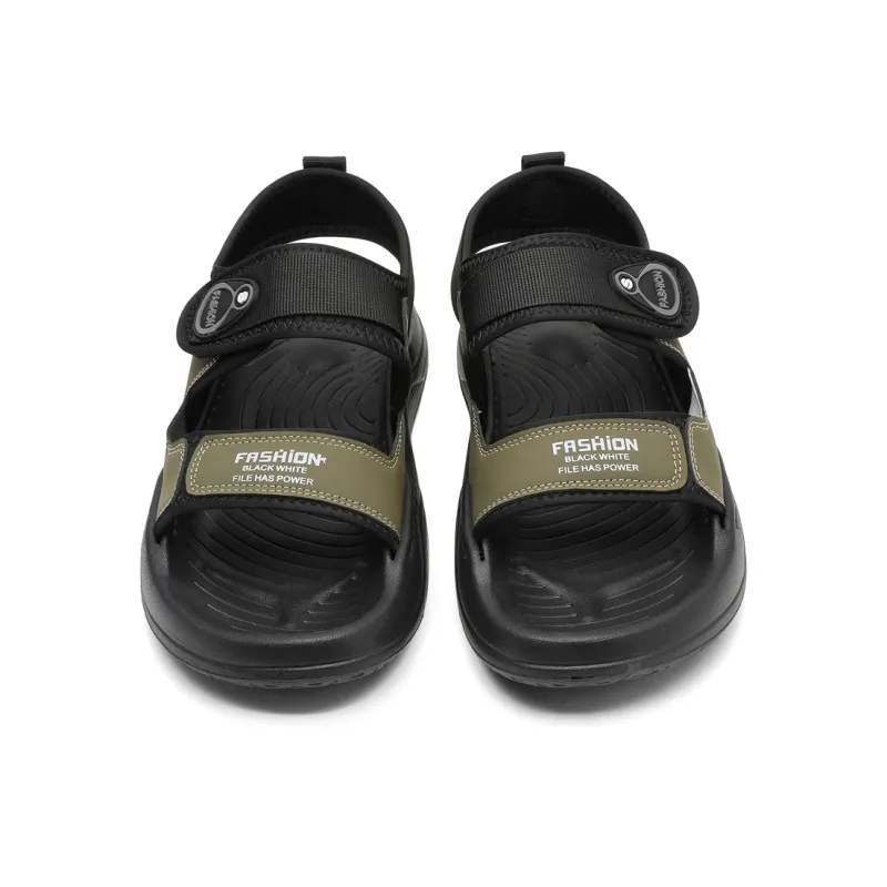 LUOMAIKE Beach Sandals Men Black-12