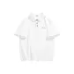 White (Huo Color Block Mountain Chest Logo)
