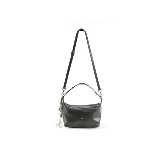 Crying Center PU Leather Crossbody Handbag Medium Size Unisex Multicolor