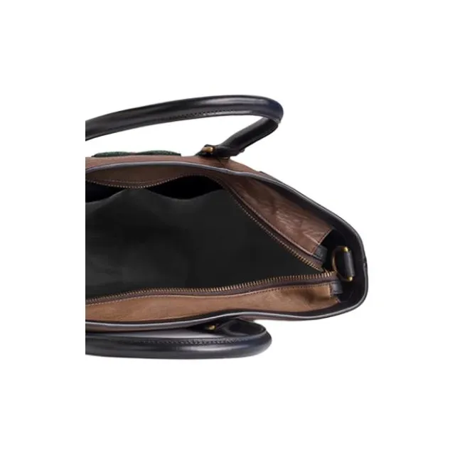 COACH Cow Leather Tote Bag, Shopping Bag, Shoulder Bag, Handbag Tubas Women's Cigar-2