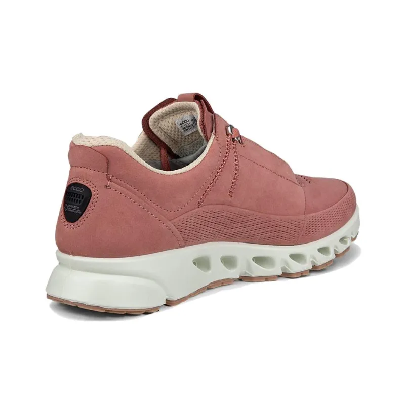 Ecco Multi Vent Low Top Casual Shoes Women's Rose Red-2