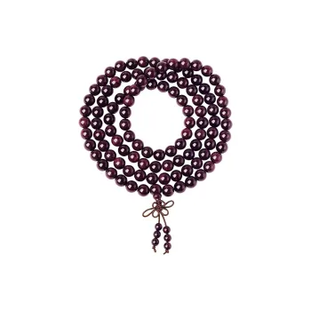 EADDA JEWELRY Small Leaf Red Sandalwood Bracelets Unisex