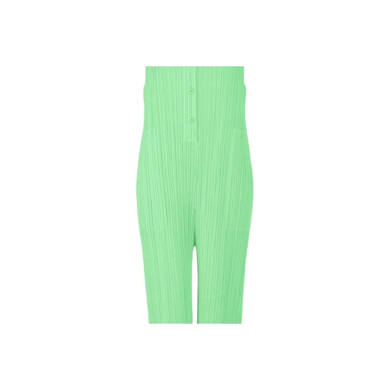 PLEATS PLEASE ISSEY MIYAKE Jumpsuit Women's Green-1