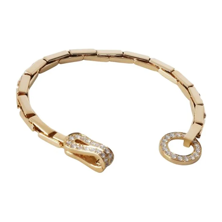 Cartier 2010 Agraff Diamond Bracelet-2