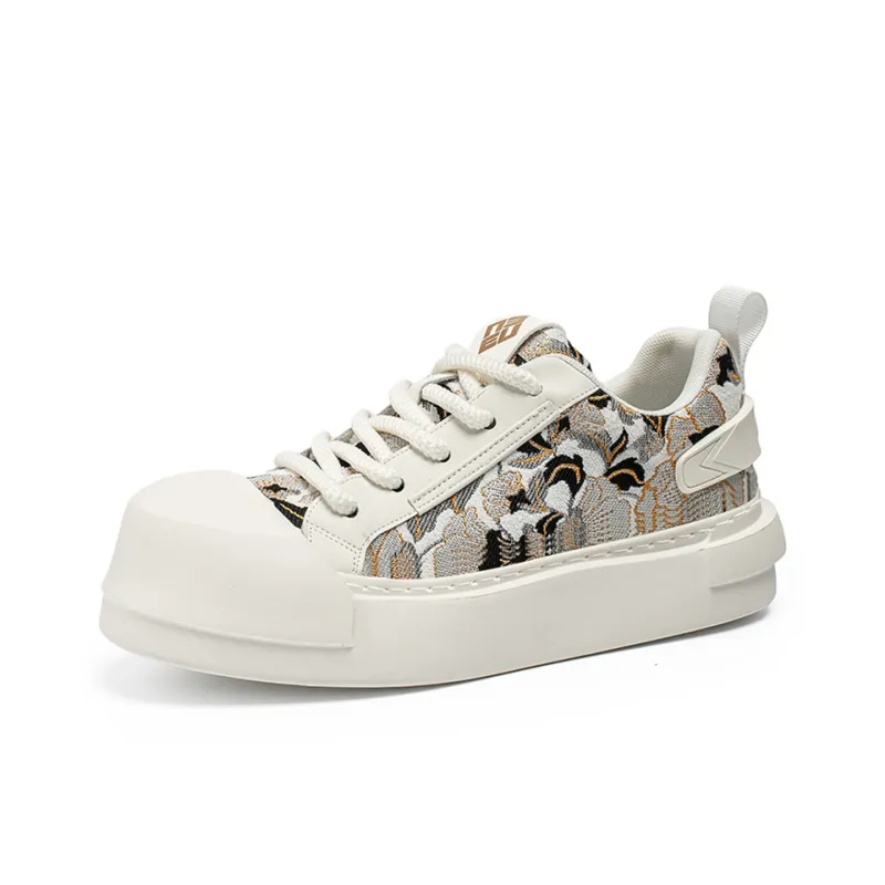 HACKBUTEER Low Top Skateboard Shoes Men's Box Included-2