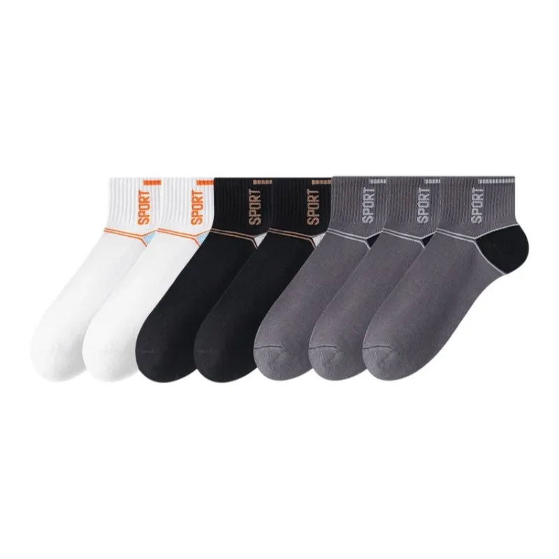 7 SEVFUN Mid Calf Socks Men's Combo Set-26