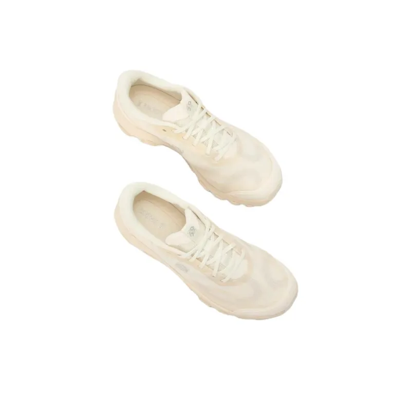 On x LOEWE Cloudventure 2.0 Low Top Casual Shoes Women's Beige-3