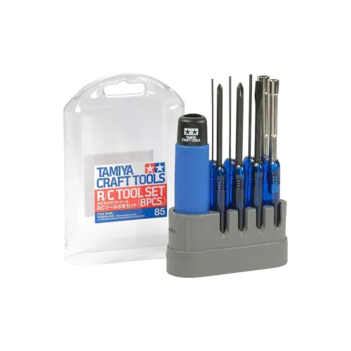 Tamiya RC Tools, Shipping Assembly Screwdrivers 8 Piece Set Model Accessories