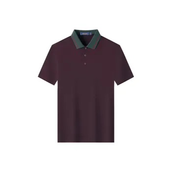 Loz Polo Shirts Men Red Brown