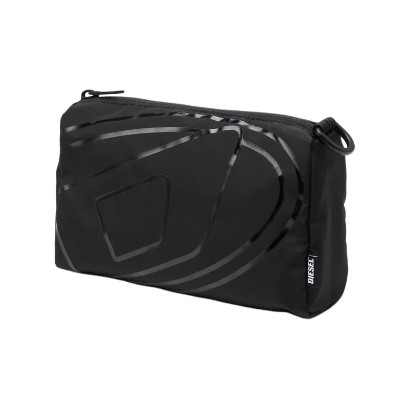 DIESEL Polyester Travel Storage Bag Men's Black-1
