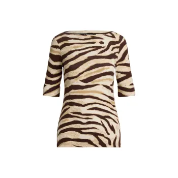 LAUREN RALPH LAUREN T Shirt Women's Brown