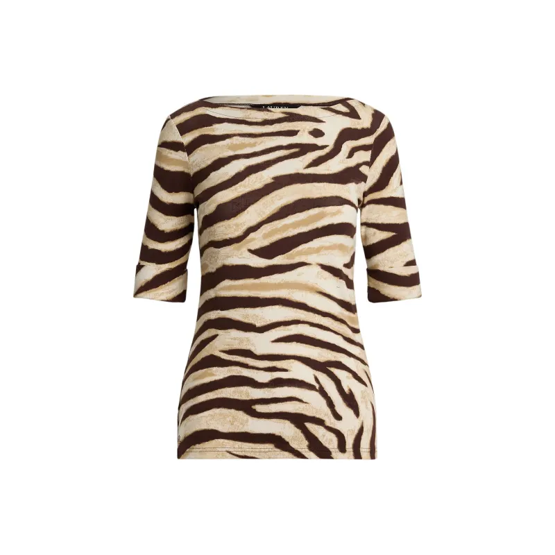 LAUREN RALPH LAUREN T Shirt Women's Brown-0