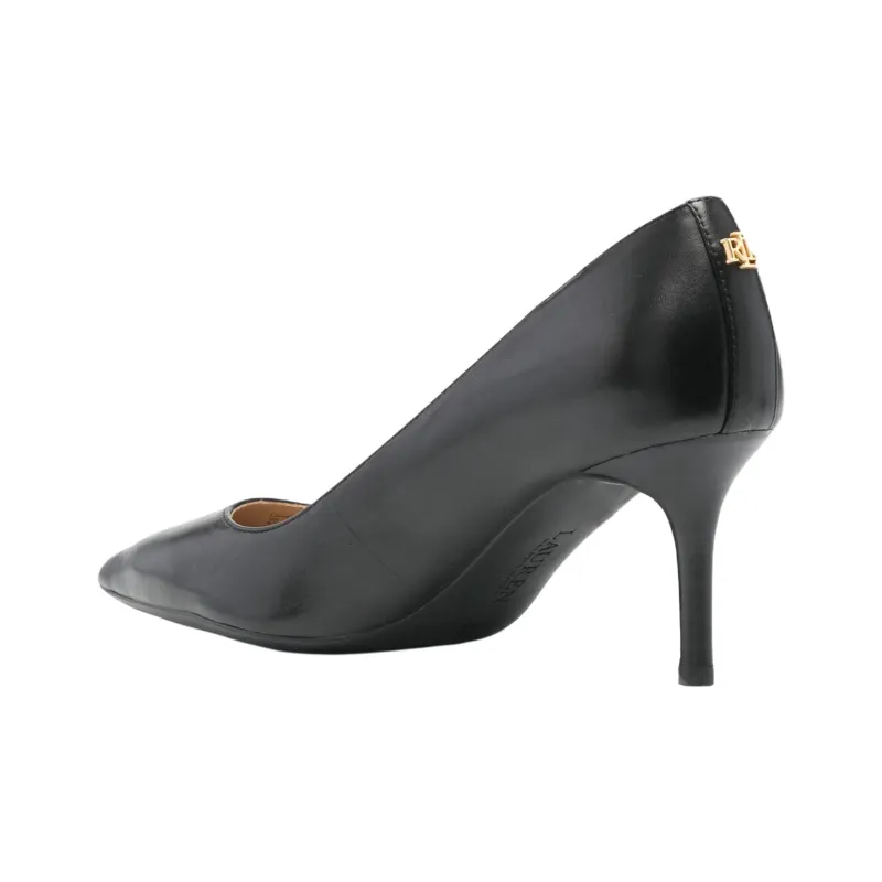 LAUREN RALPH LAUREN Lanette Slim Heel High Heels 7cm Women's Black-3