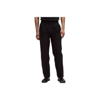 Lululemon UtilitechTwill Relaxed Pleated Trouser Casual Pants Men's Black