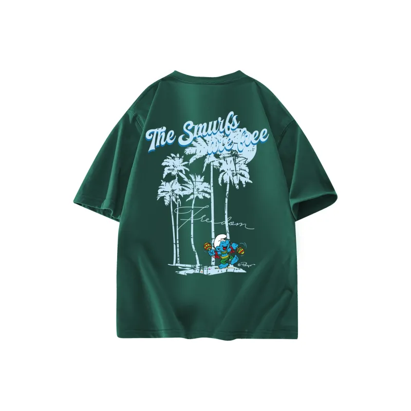 The Smurfs T Shirts Unisex-11
