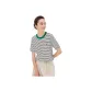 0027 Green Collar Stripes