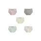 5 Pack-Light Pink+Gray+Light Yellow+Light Green+White