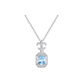ALI THE FOX S925 Silver Necklaces Women's