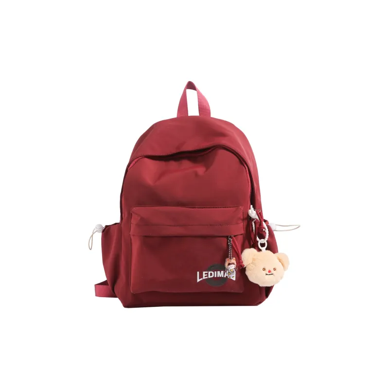 SURELAPTOP Nylon Fabric Backpack Unisex Multicolor-15