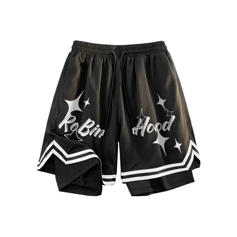 ROBINHOOD Basketball Shorts Unisex-5