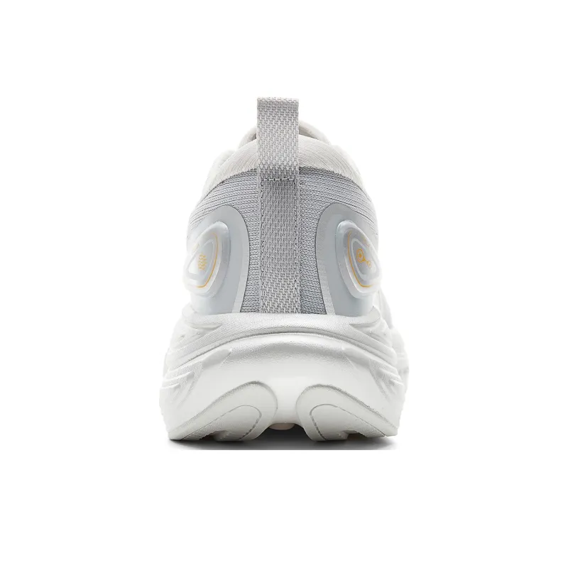 PEAK Cushioning, Slip Resistant, Rebound Low Top Running Shoes Men's White Gray-4