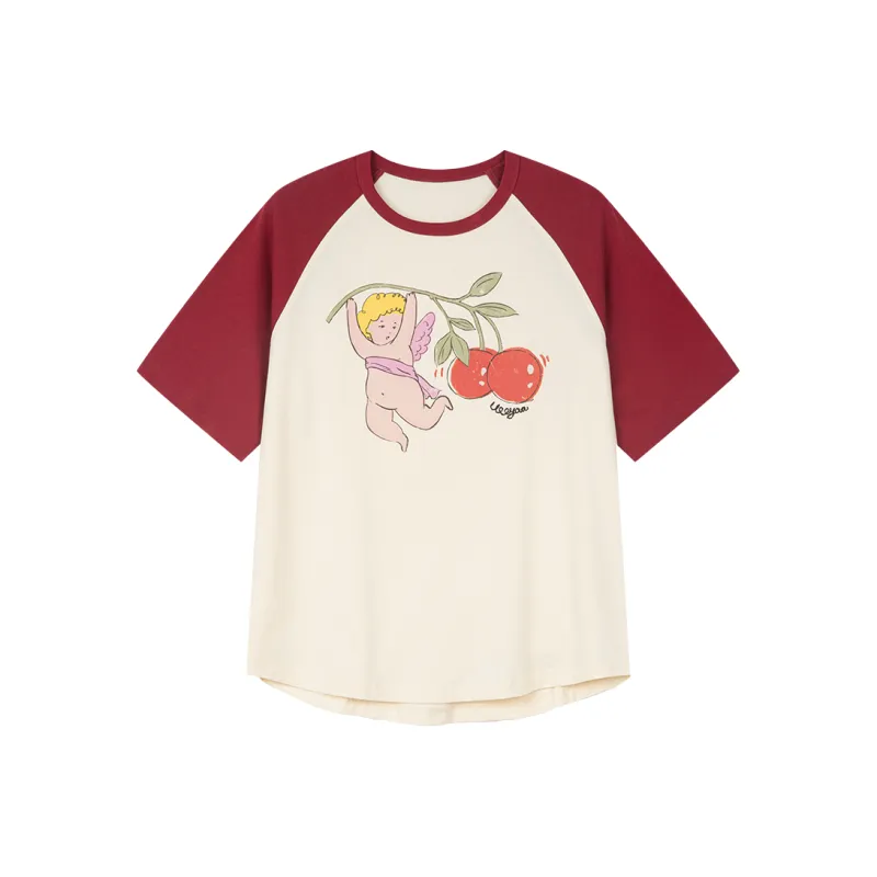 UOOYAA T Shirts Women's Ecru-0