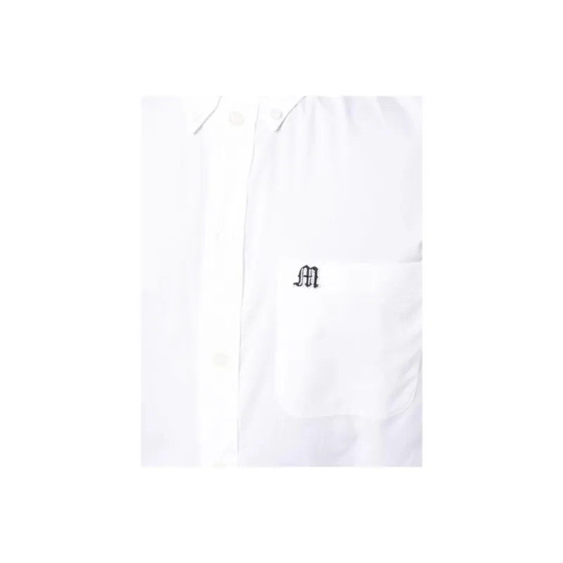 MSGM Shirts Men White-4