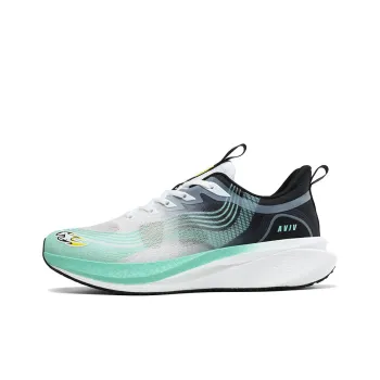 AVJV Running Shoes Men Low Top Black