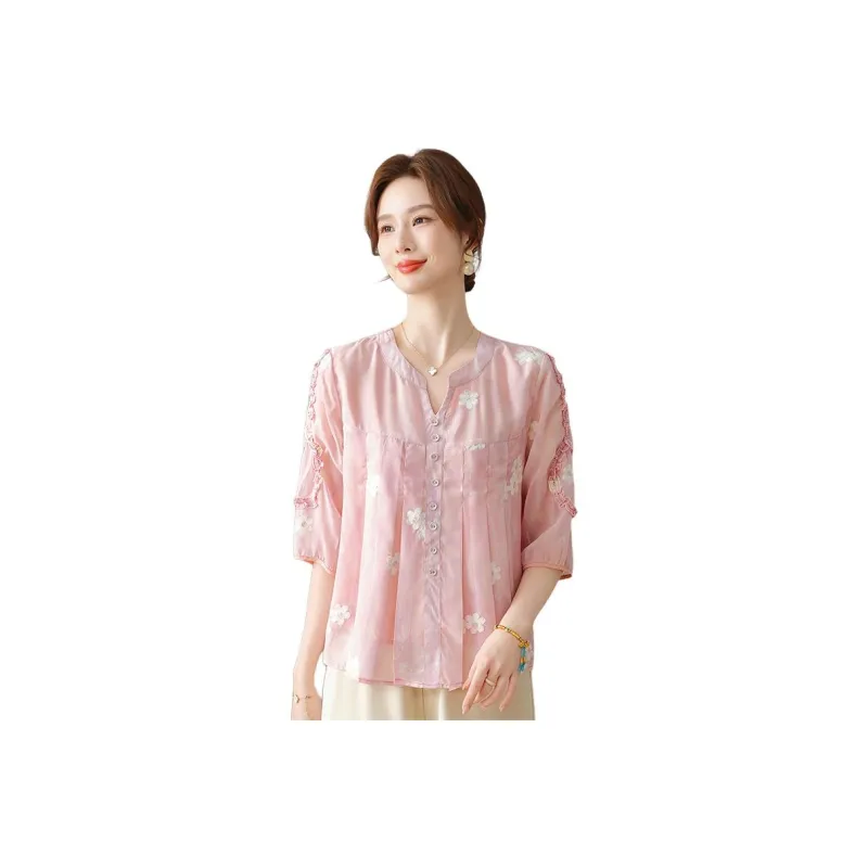 PIERRE CARDIN Chiffon Shirt Women's-0