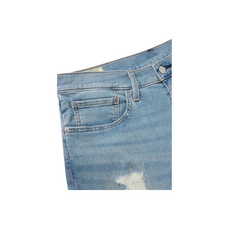 Levi's Denim Shorts Men's Light Blue-5