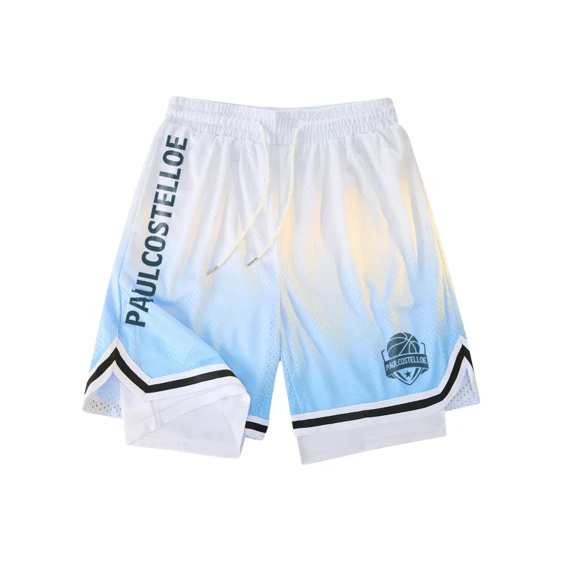 PAUL COSTELLOE Basketball Shorts Unisex-11